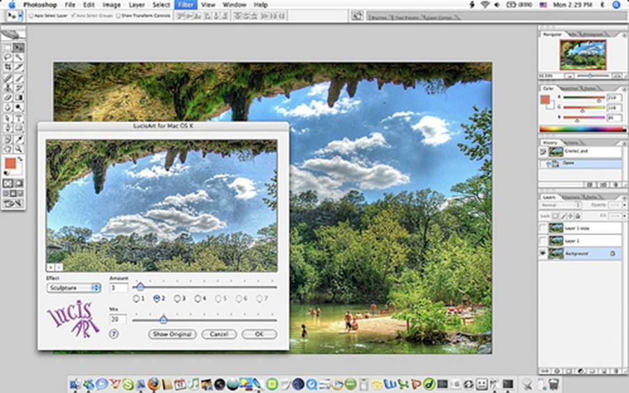 HDR Tutorial Screen S - LucisArt Fine Clouds